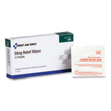 PhysiciansCare® by First Aid Only® First Aid Sting Relief Pads, 10/Box (FAO19002) Box of 10