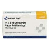 PhysiciansCare® by First Aid First Aid Conforming Gauze Bandage, Non-Sterile, 4" Wide  (FAO51018) Each
