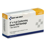 PhysiciansCare® by First Aid First Aid Conforming Gauze Bandage, Non-Sterile, 4" Wide  (FAO51018) Each