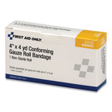 PhysiciansCare® by First Aid First Aid Conforming Gauze Bandage, Non-Sterile, 4" Wide  (FAO51018) Each
