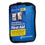 PhysiciansCare® by First Aid Only® Soft-Sided First Aid and Emergency Kit, 104 Pieces, Soft Fabric Case (FAO90168) Each