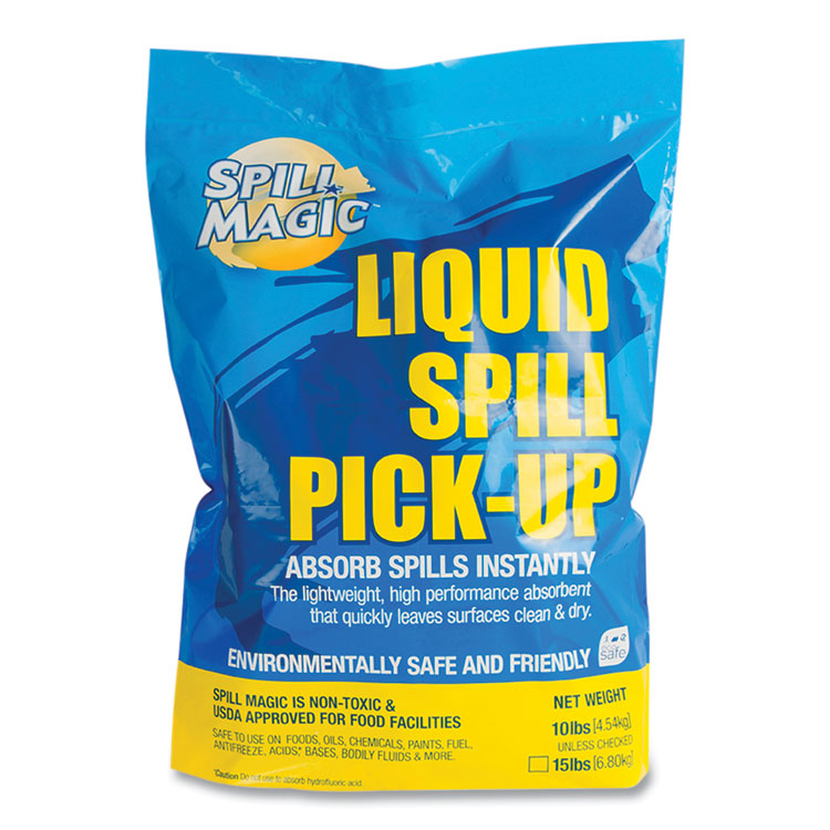 Spill Magic™ Sorbent, 15 lb Bag (FAO97115) Each