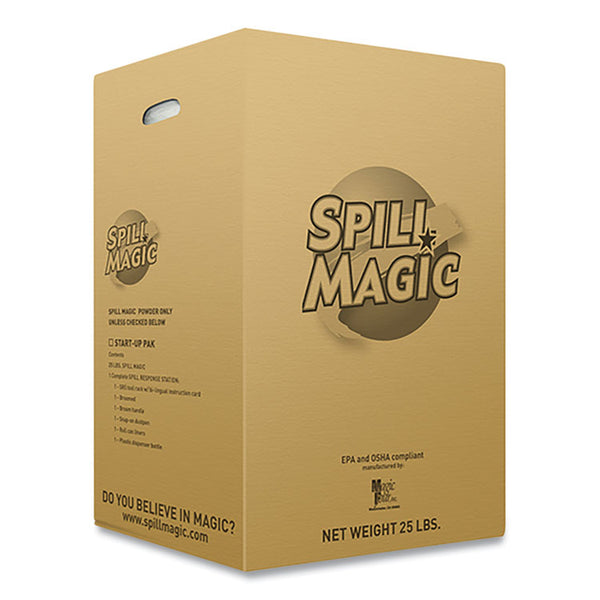 Spill Magic™ Sorbent, 25 lb Box (FAOSM103) Each