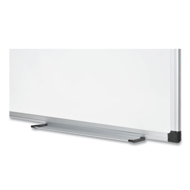 MasterVision® Porcelain Value Dry Erase Board, 48 x 96, White Surface, Silver Aluminum Frame (BVCCR1501170MV) Each