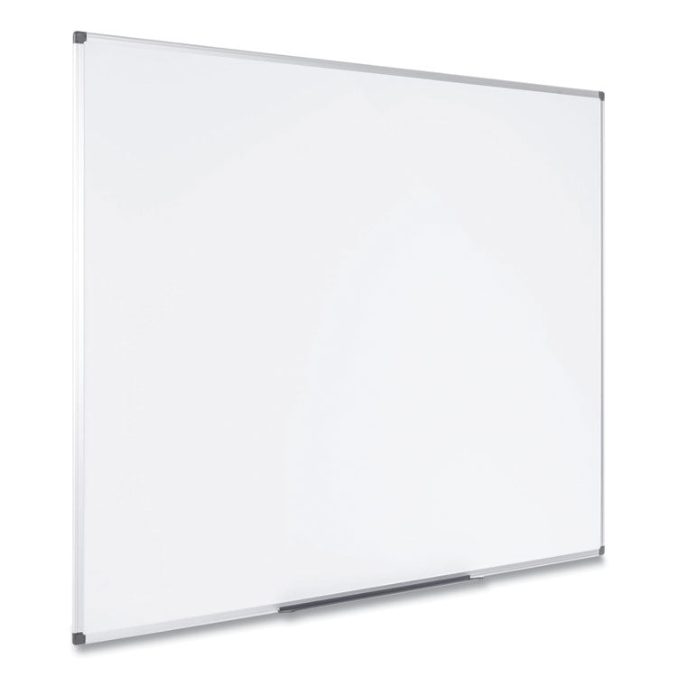 MasterVision® Value Lacquered Steel Magnetic Dry Erase Board, 18 x 24, White Surface, Silver Aluminum Frame (BVCMA0207170) Each