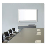 MasterVision® Gold Ultra Magnetic Dry Erase Boards, 36 x 24, White Surface, White Aluminum Frame (BVCMVI030205) Each