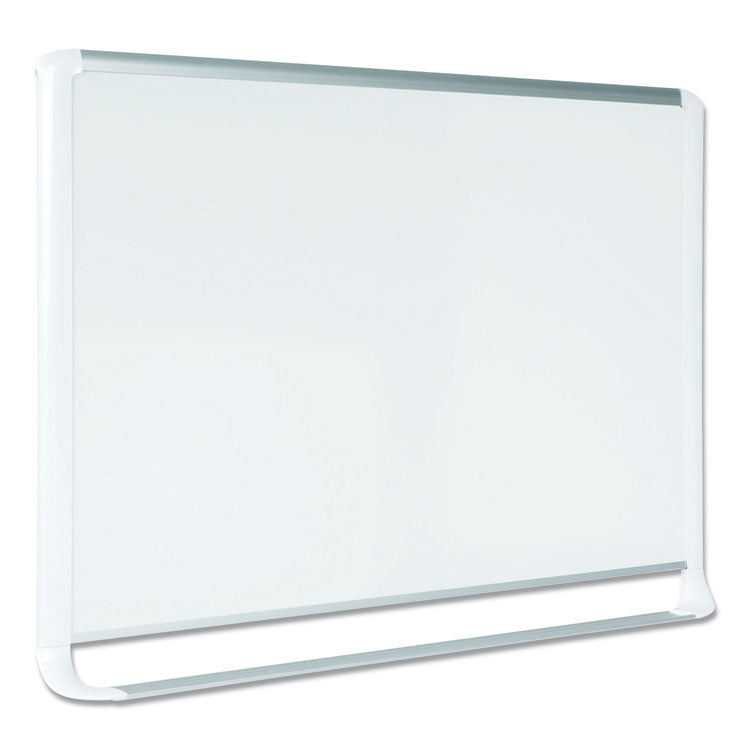 MasterVision® Gold Ultra Magnetic Dry Erase Boards, 36 x 24, White Surface, White Aluminum Frame (BVCMVI030205) Each