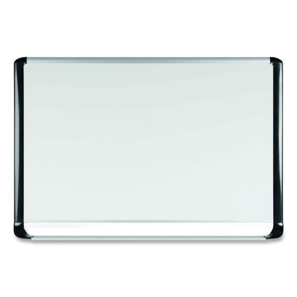 MasterVision® Gold Ultra Magnetic Dry Erase Boards, 48 x 36, White Surface, Black Aluminum Frame (BVCMVI050201) Each