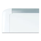 MasterVision® Gold Ultra Magnetic Dry Erase Boards, 72 x 48, White Surface, White Aluminum Frame (BVCMVI270205) Each