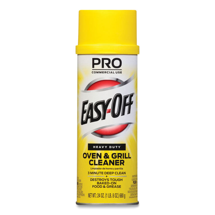 Professional EASY-OFF® Oven and Grill Cleaner, Unscented, 24 oz Aerosol Spray (RAC85261EA)