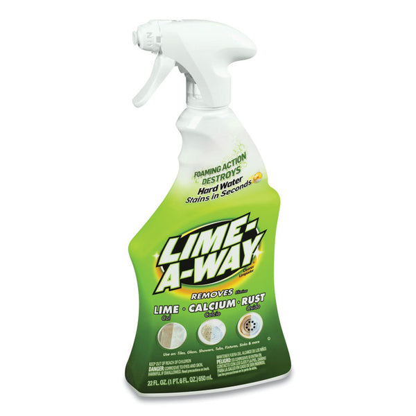 LIME-A-WAY® Lime, Calcium and Rust Remover, 22 oz Spray Bottle (RAC87103) Case of 6