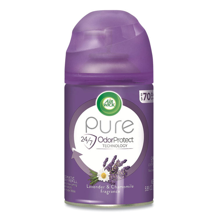 Air Wick® Freshmatic Ultra Automatic Spray Refill, Lavender/Chamomile, 5.89 oz Aerosol Spray, 6/Carton (RAC77961CT) Case of 6