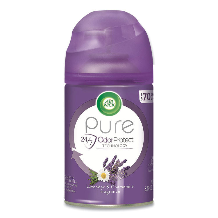 Air Wick® Freshmatic Ultra Automatic Spray Refill, Lavender/Chamomile, 5.89 oz Aerosol Spray (RAC77961) Each