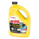 Drano® Max Gel Clog Remover, Bleach Scent, 128 oz Bottle, 4/Carton (SJN696642) Case of 6