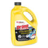 Drano® Max Gel Clog Remover, Bleach Scent, 128 oz Bottle, 4/Carton (SJN696642) Case of 6