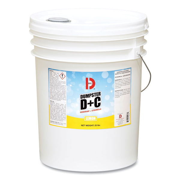 Big D Industries Dumpster D Plus C, Neutral, 25 lb Bucket (BGD178)