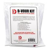 Big D Industries D'vour Clean-up Kit, Powder, All Inclusive Kit, 6/Carton (BGD169) Each