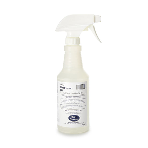 McKesson Surface Disinfectant Cleaner Alcohol Based Trigger Spray Liquid 16 oz. Bottle Alcohol Scent Sterile (1139242_CS) 12/CS