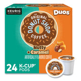 The Original Donut Shop® Nutty Plus Caramel K-Cup, 0.34 oz, 24/Box (GMT7476) Box of 24