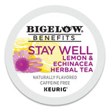 Bigelow® Benefits Lemon and Echinacea Herbal K-Cup, 0.11 oz, 22/Box (GMT2025) Box of 22