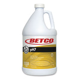 Betco® pH7 Floor Cleaner, Lemon Scent, 1 gal Bottle (BET1380400EA) Each