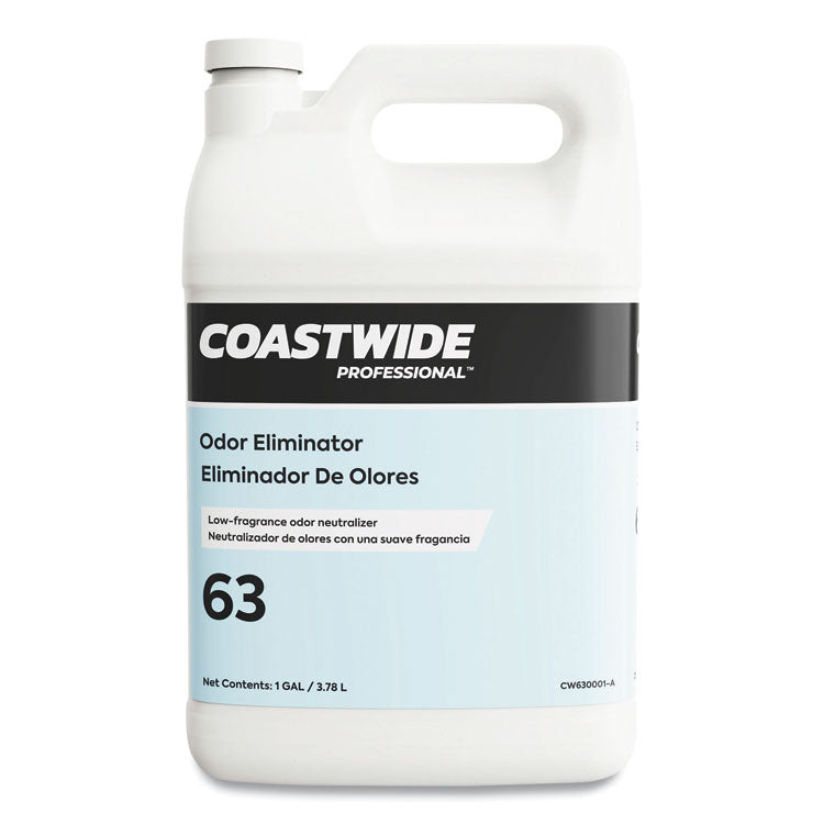 Coastwide Professional™ Air Freshener Odor Eliminator 63 Concentrate, Grapefruit Scent, 3.78 L Bottle, 4/Carton (CWZ630001A)