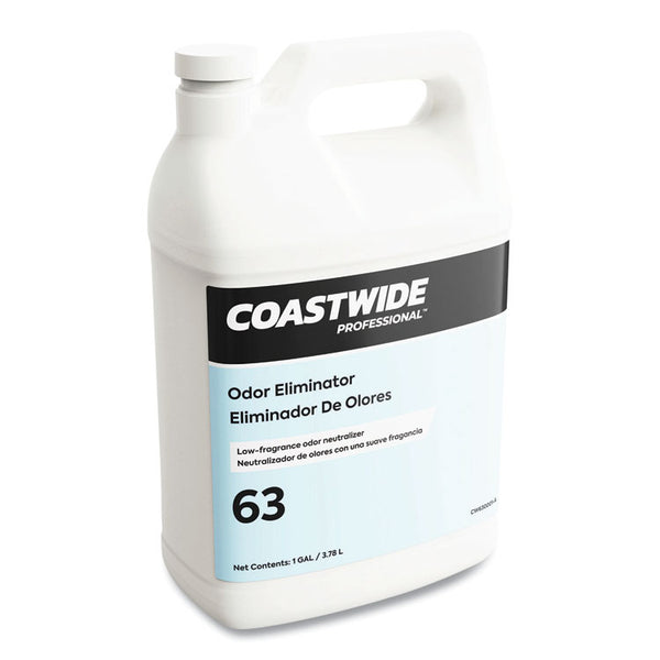 Coastwide Professional™ Air Freshener Odor Eliminator 63 Concentrate, Grapefruit Scent, 3.78 L Bottle, 4/Carton (CWZ630001A)