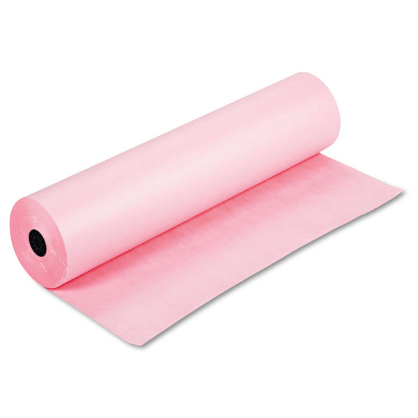 Pacon® Spectra ArtKraft Duo-Finish Paper, 48 lb Text Weight, 36" x 1,000 ft, Pink (PAC67261) 1 Roll