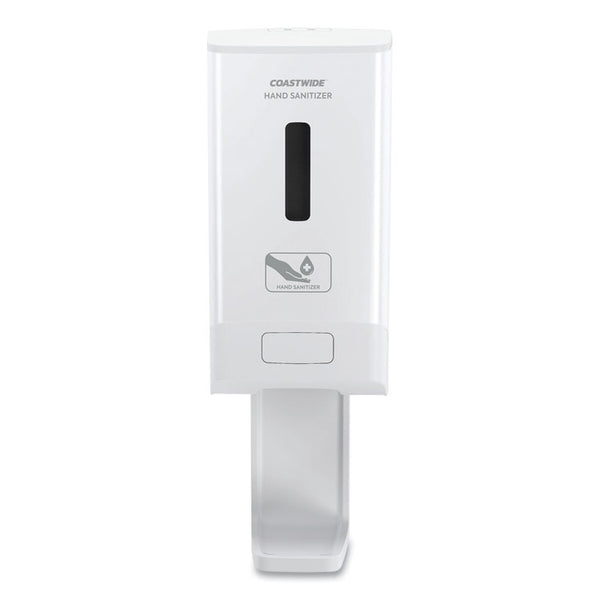 Coastwide Professional™ J-Series Automatic Wall-Mounted Hand Sanitizer Dispenser, 1,200 mL, 6.62 x 4.12 x 13.87, White (CWZJAHW)