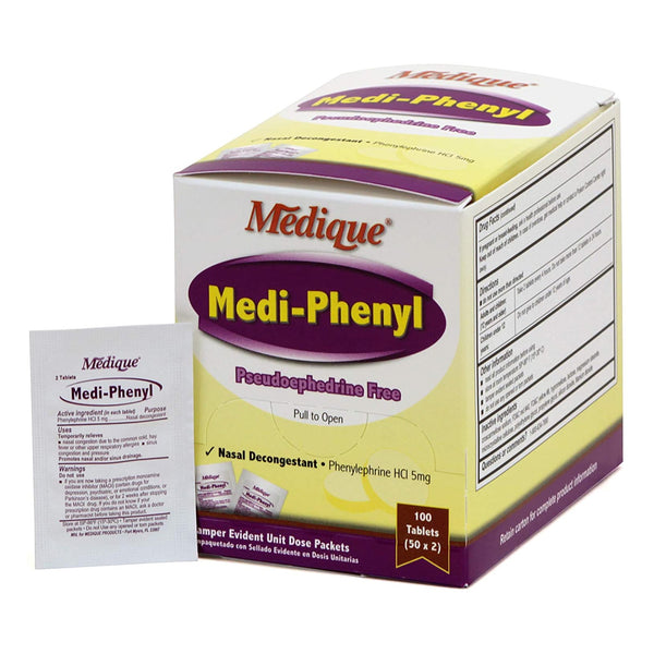 Medi-Phenyl Allergy Relief 5 mg Strength Tablet 2 per Box (498741_BX) 1/BX