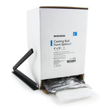 McKesson Padded Splint Roll 4 Inch X 15 Foot Fiberglass White (862508_CS) 2/CS