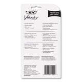 BIC Mechanical Pencil, Refillable, Rubbergrip, .9mm, Assorted (BICMVP51) Pack of 5