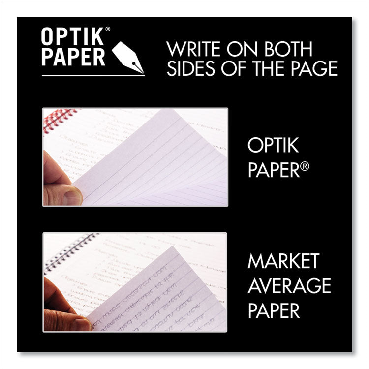 Black n' Red™ Hardcover Twinwire Notebooks, SCRIBZEE Compatible, 1-Subject, Wide/Legal Rule, Black Cover, (70) 9.88 x 6.88 Sheets (JDK400110532) Each