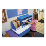 Bankers Box® Classroom Literature Sorter, 9 Compartments, 28.25 x 13 x 16, Blue (FEL3380701) Each