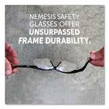 KleenGuard™ V60 Nemesis Rx Reader Safety Glasses, Black Frame, Clear Lens, +3.0 Diopter Strength, 6/Box (KCC28630) Case of 12