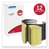KleenGuard™ Nemesis Safety Glasses, Black Frame, Amber Lens, 12/Box (ANS22476) Each