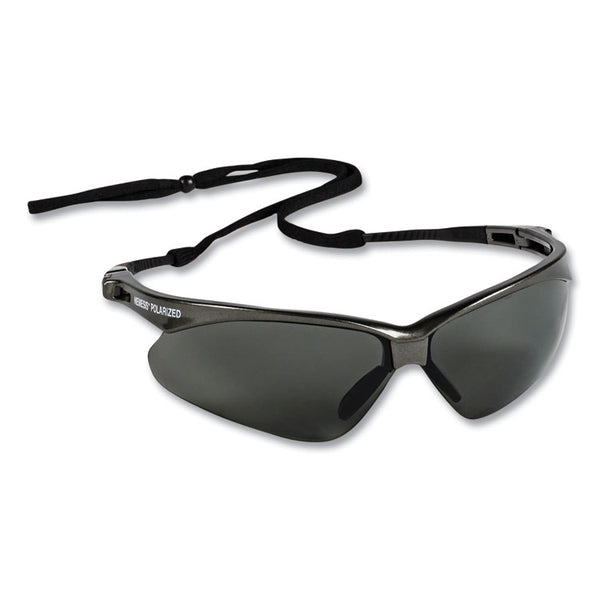 KleenGuard™ Nemesis Safety Glasses, Gunmetal Frame, Smoke Lens, 12/Box (KCC28635) Case of 12