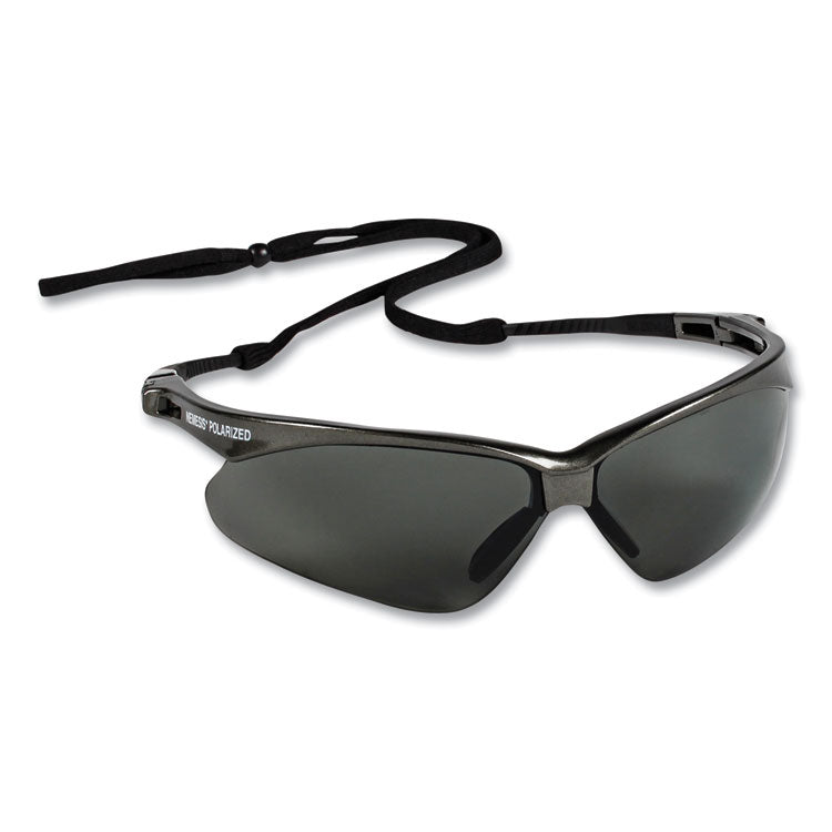 KleenGuard™ Nemesis Safety Glasses, Gunmetal Frame, Smoke Lens, 12/Box (KCC28635) Case of 12