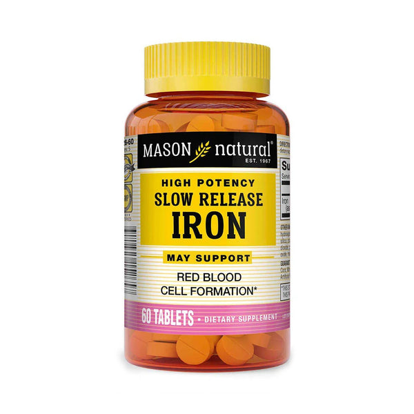 Mason Vitamins Mineral Supplement Iron 50 mg Strength Tablet 60 per Bottle (1123973_EA) 1/EA