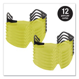 Smith & Wesson® Magnum 3G Safety Eyewear, Black Frame, Yellow/Amber Lens, 12/Box (KCC19826) Case of 12