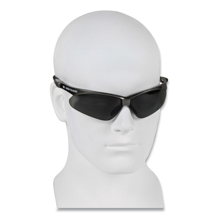 KleenGuard™ Nemesis Safety Glasses, Gunmetal Frame, Smoke Lens, 12/Box (KCC28635) Case of 12
