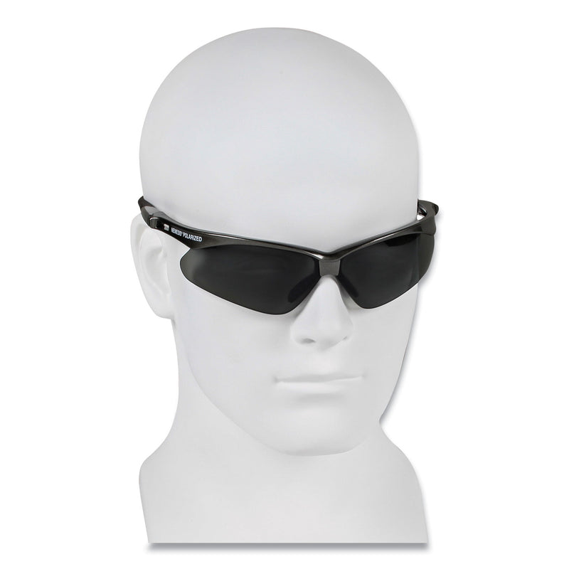KleenGuard™ Nemesis Safety Glasses, Gunmetal Frame, Smoke Lens, 12/Box (ANS28635) Each