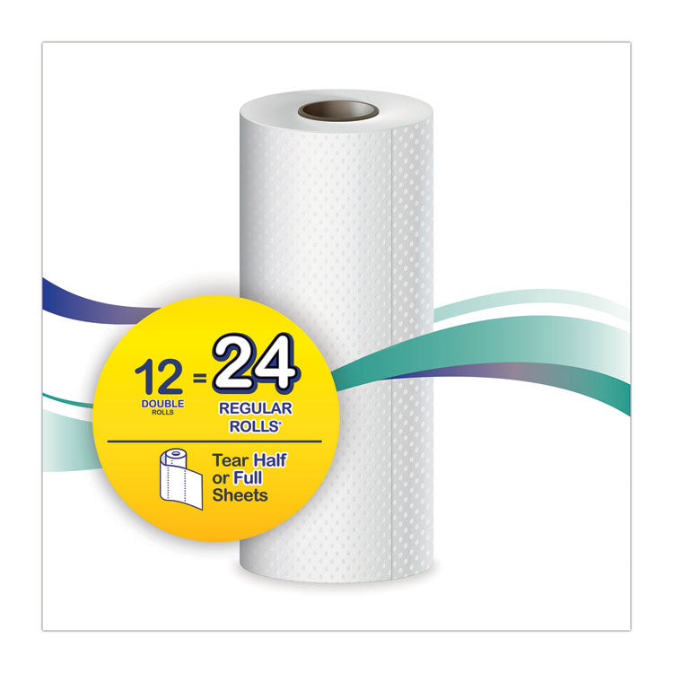 Windsoft® Premium Kitchen Roll Towels, 2-Ply, 11 x 6, White, 110/Roll, 12 Rolls/Carton (WIN12216)