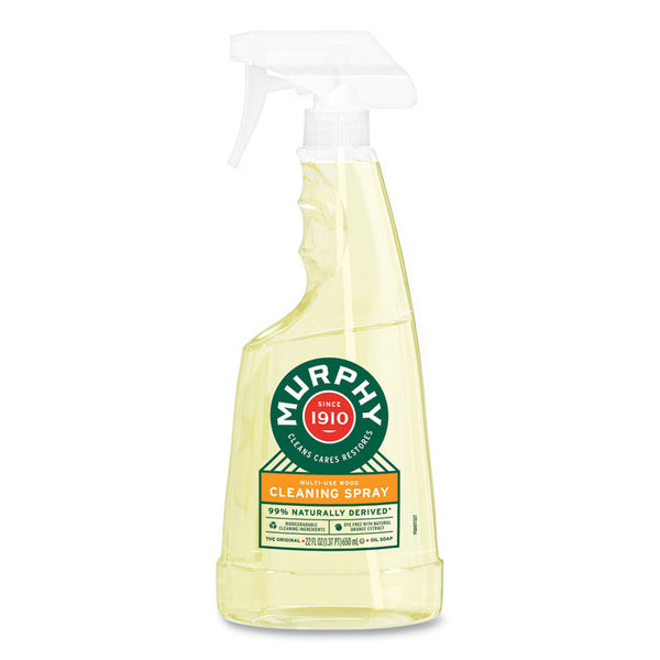 Murphy® Oil Soap Spray Formula, All-Purpose, Orange, 22 oz Spray Bottle, 9/Carton (CPC01031)