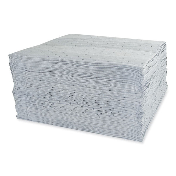 HOSPECO® TASKBrand All Sorb Industrial Sorbent Pad, 0.22 gal, 15 x 18, 100/Pack (HOSASMABPGV) Each