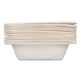 Hefty® ECOSAVE Tableware, Bowl, Bagasse, 16 oz, White, 25/Pack, 12 Packs/Carton (RFPD71625)