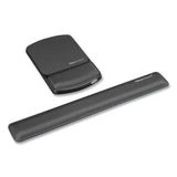 Fellowes® Mouse Pad with Wrist Support with Microban Protection, 6.75 x 10.12, Graphite (FEL9175101) Each
