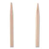 AmerCareRoyal® Square Wood Toothpicks, 2.75", Natural, 800/Box, 24 Boxes/Carton (RPPR820SQ) 24 Boxes of 800