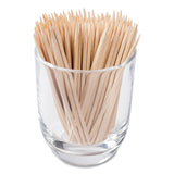 AmerCareRoyal® Square Wood Toothpicks, 2.75", Natural, 800/Box, 24 Boxes/Carton (RPPR820SQ) 24 Boxes of 800