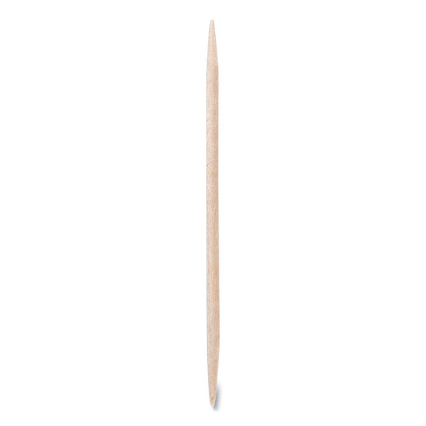 AmerCareRoyal® Round Wood Toothpicks, 2.5", Natural, 800/Box, 24 Boxes/Case, 5 Cases/Carton, 96,000 Toothpicks/Carton (RPPR820)